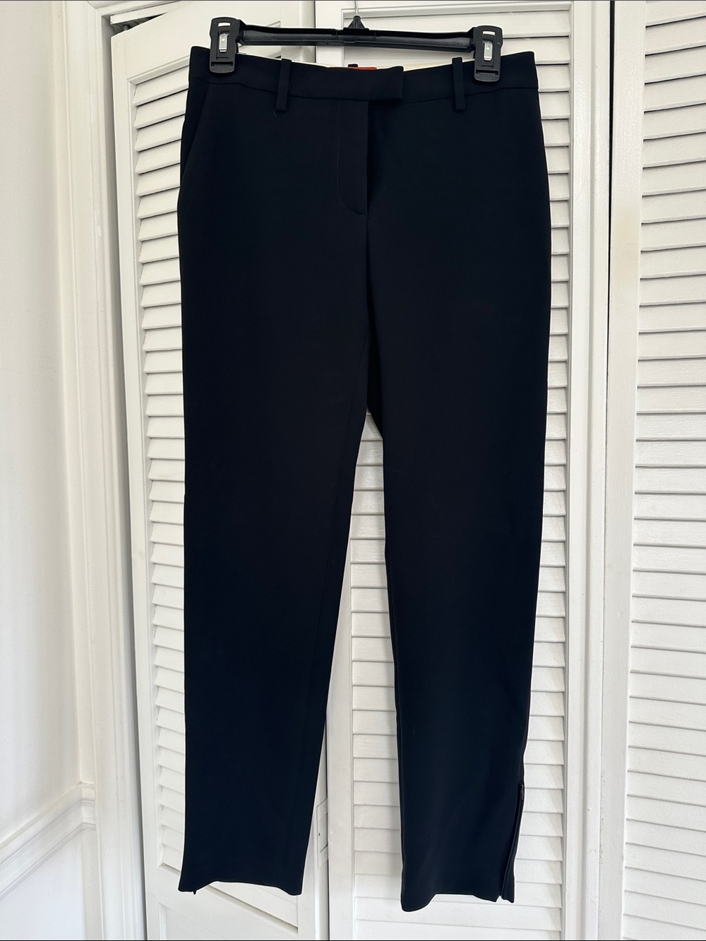 Altuzarra Black Straight Leg Dress Pants